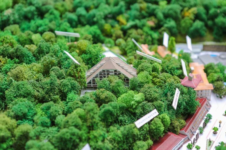 Maketa kompleksa Specijalne bolnice za rehabilitaciju ''Ribarska banja''